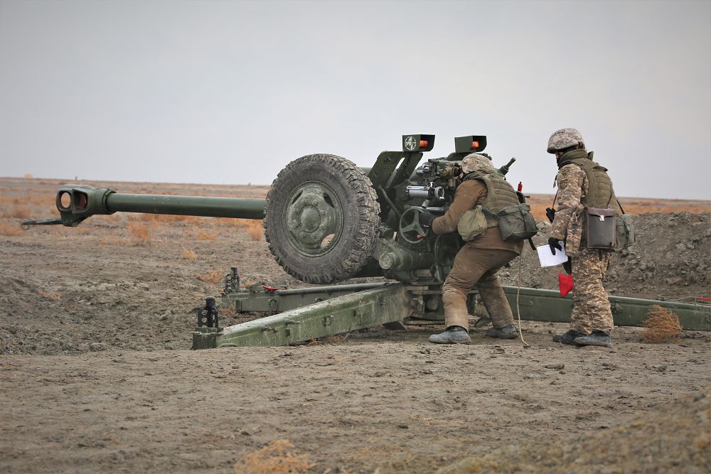 Қазақстанның батысында жауынгерлік атыс жүргізілуде