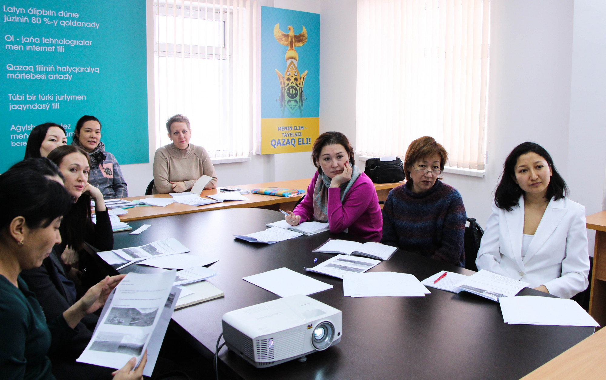 Елордада қазақ тілін тегін оқыту курстары басталды