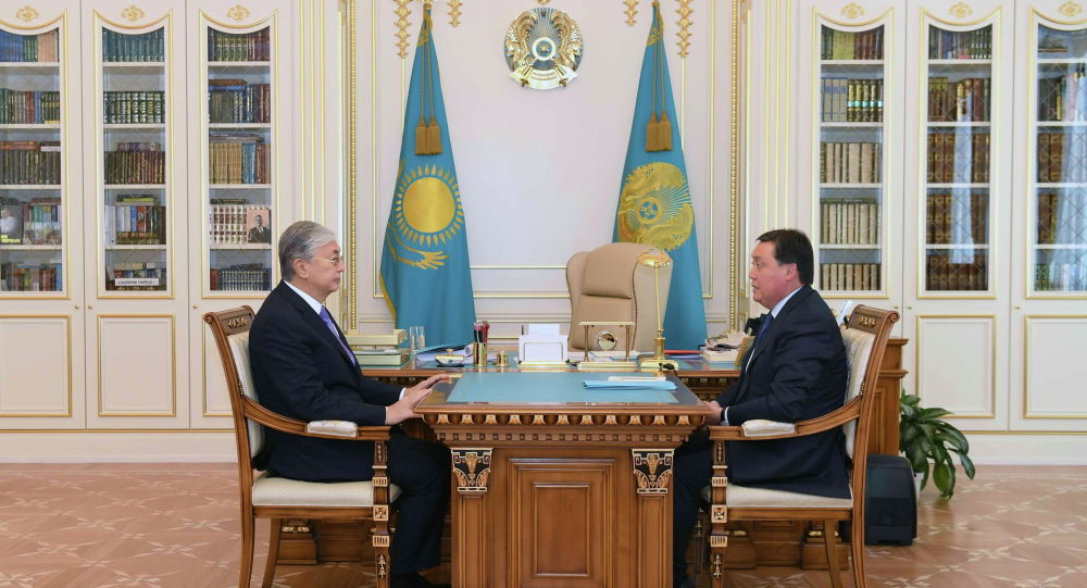Президент Премьер-Министр Асқар Маминді қабылдады