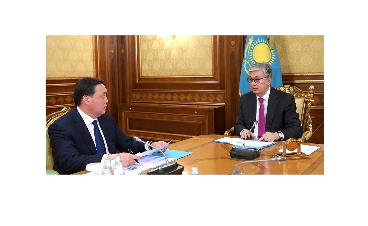 Мемлекет басшысы Асқар Маминді қабылдады