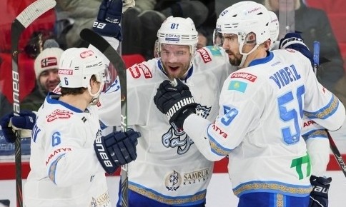 «Барыс» 3:2 есебімен басым түсті