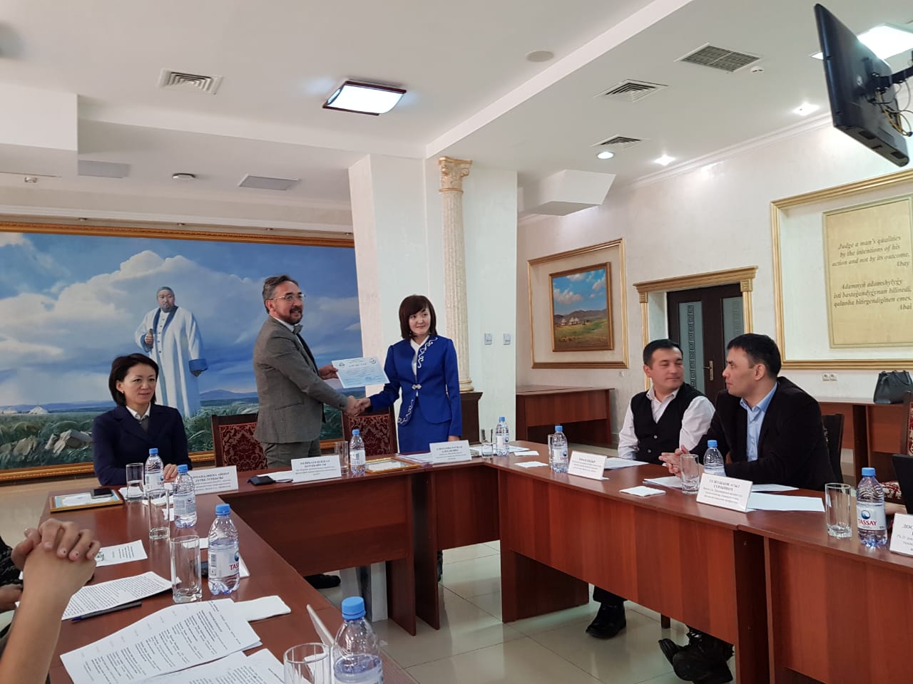 Алматыда «әл-Фараби – Абай: рухани сабақтастық мәселесі» атты жиын өтті