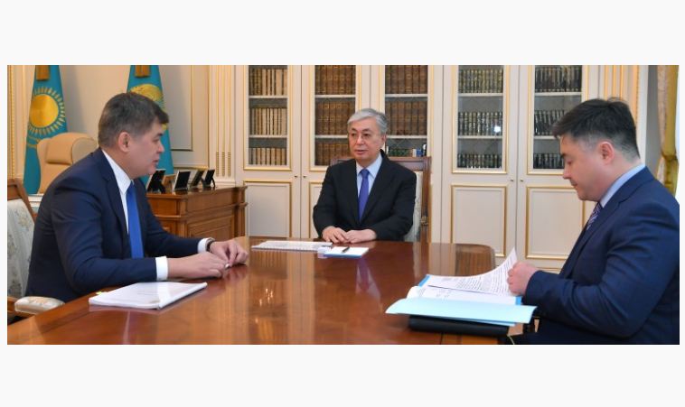 Президент Денсаулық сақтау министрін қабылдады