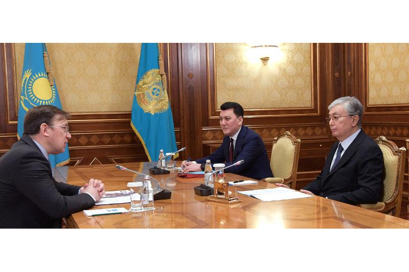 Президент Ұлттық қоғамдық сенім кеңесінің мүшесі Михаил Дорофеевті қабылдады