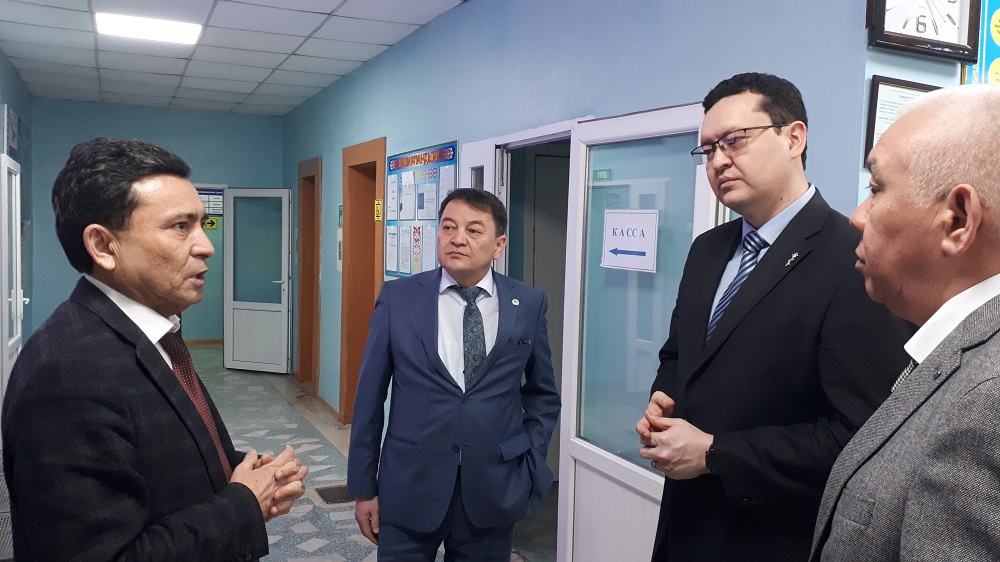 Денсаулық сақтау министрінің орынбасары О.Әбішев іссапармен Маңғыстауда болды