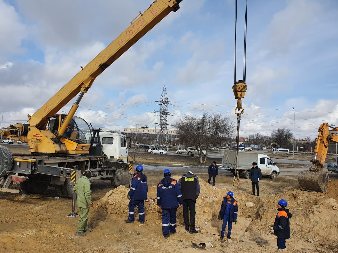 Ақтауда су басу мезгіліне байланысты арнайы жаттығу өтті