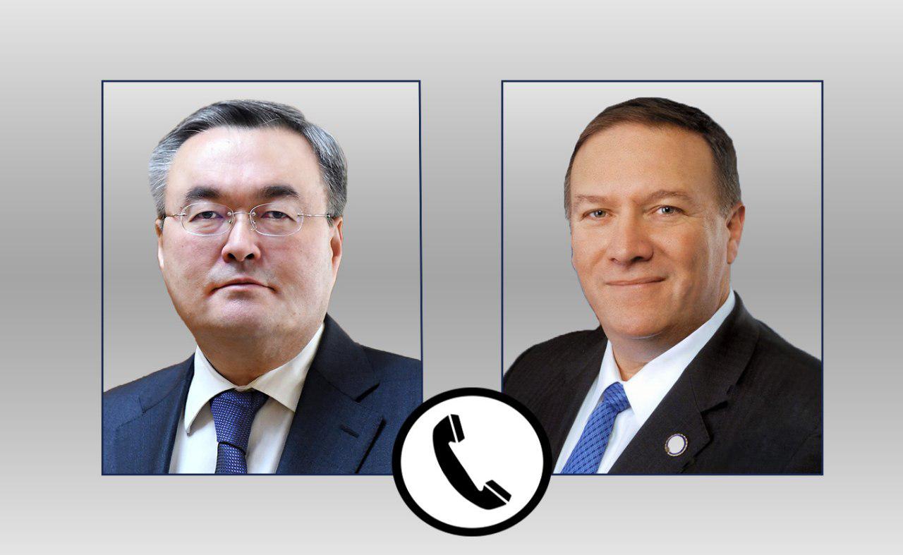 Мұхтар Тілеуберді АҚШ Мемлекеттік хатшысымен телефон арқылы сөйлесті