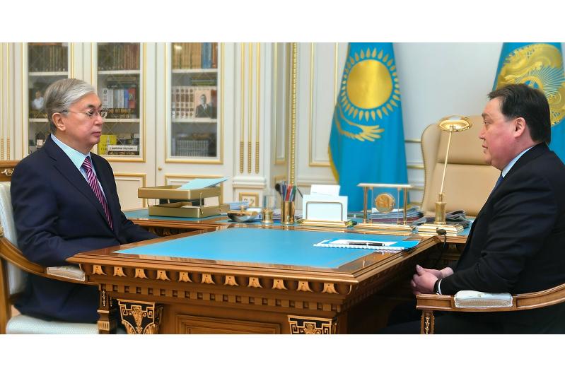 Қ.Тоқаев Төтенше жағдай режимін қамтамасыз ету жөніндегі мемкомиссия төрағасын қабылдады