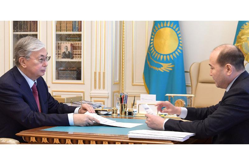 Президент Бас прокурор Ғизат Нұрдәулетовті қабылдады
