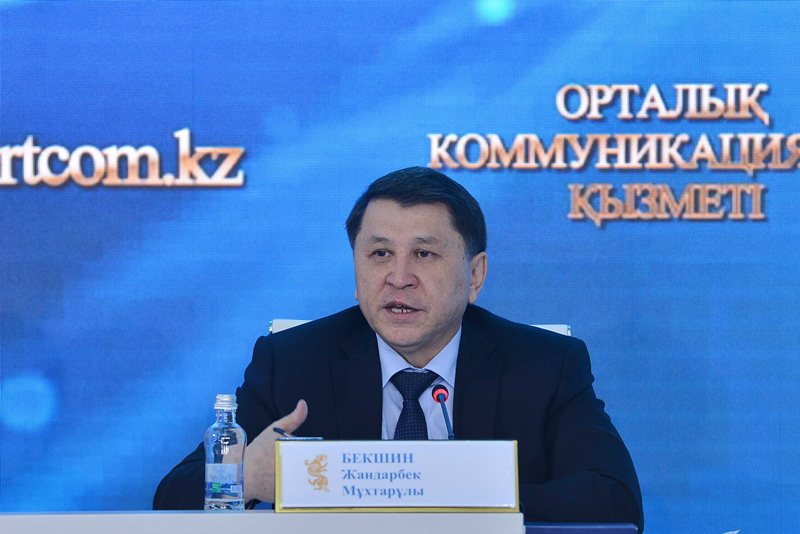 Жандарбек Бекшин бас санитар қызметінен кетті