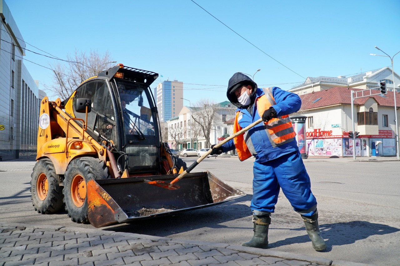 Елордалық коммуналдық қызметі карантин кезінде жұмысын тоқтатпайды