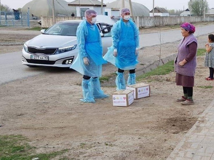 Түркістан: Акция аясында 1500 отбасыға әлеуметтік көмек көрсетіледі