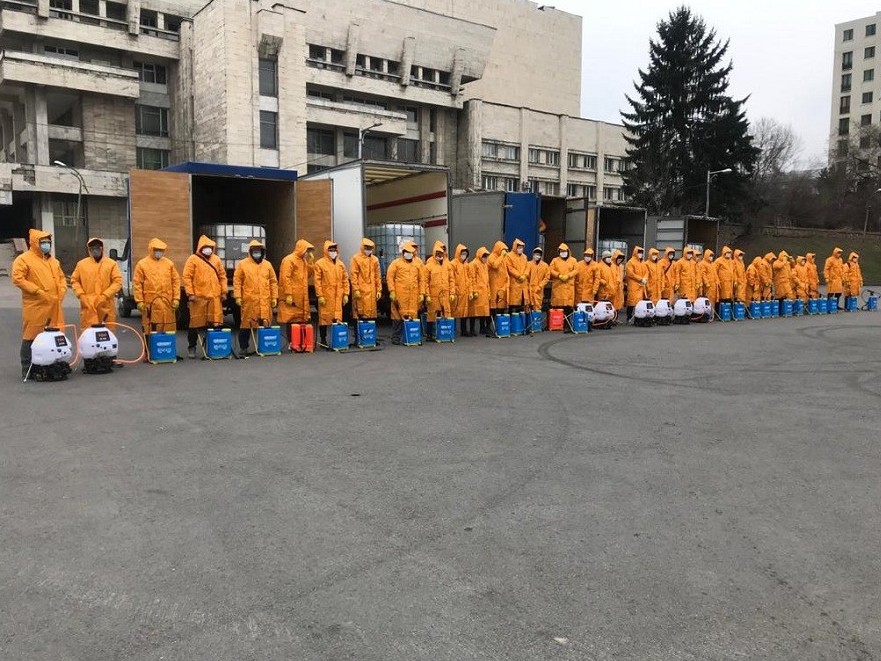 Алматы: Мегаполис көшелері күн сайын екі мезгіл жуылады