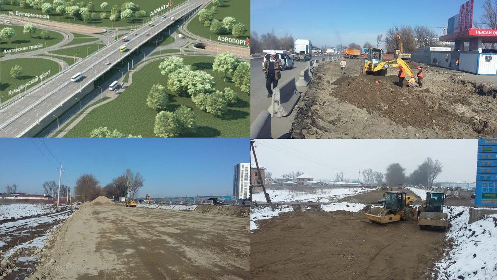 Құлжа тас жолындағы жаңа жолайырық