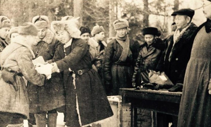 Байөлкеліктердің майданға көмегі