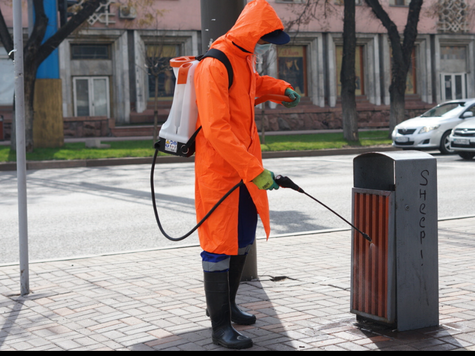 Көкшетауда қала көшелері тазартылуда