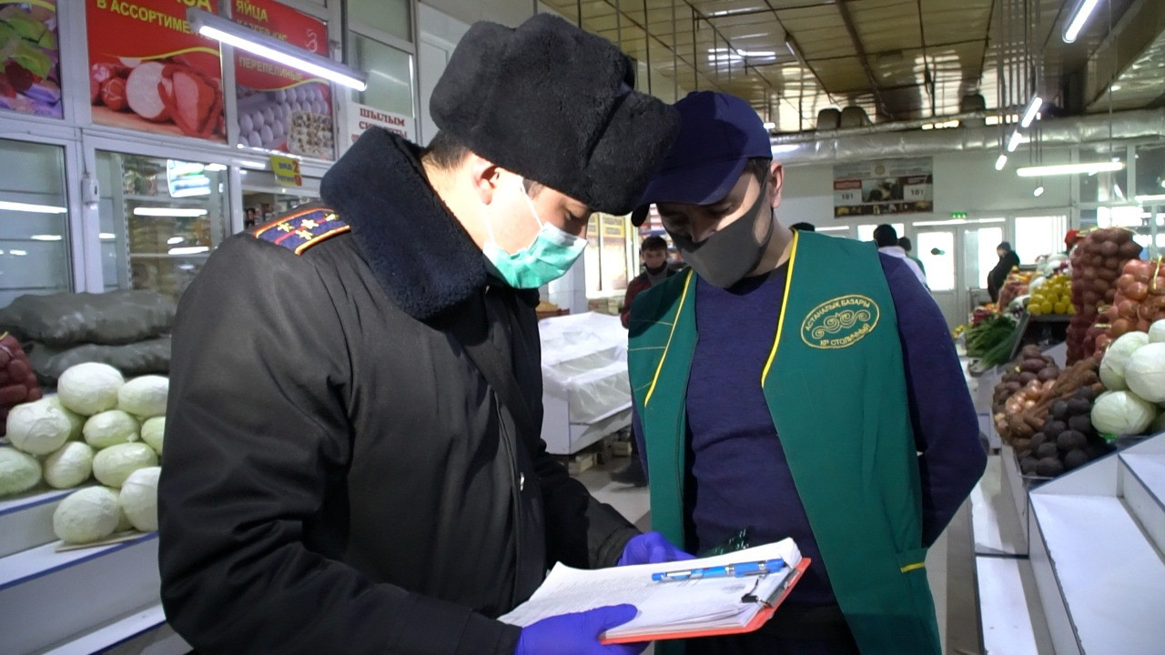 Елордада санитарлық нормаларды сақтамаған азық-түлік дүкен иелері жауапкершілікке тартылды