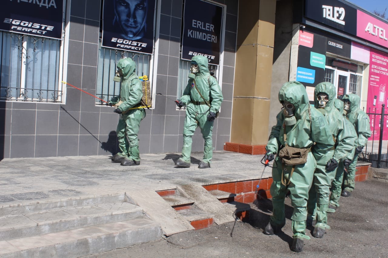 Алакөл жағажайларында залалсыздандыру жұмысы жүргізілді