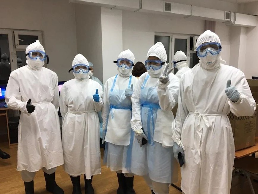 Медицина университетінің студенттері карантин орталықтарында болды