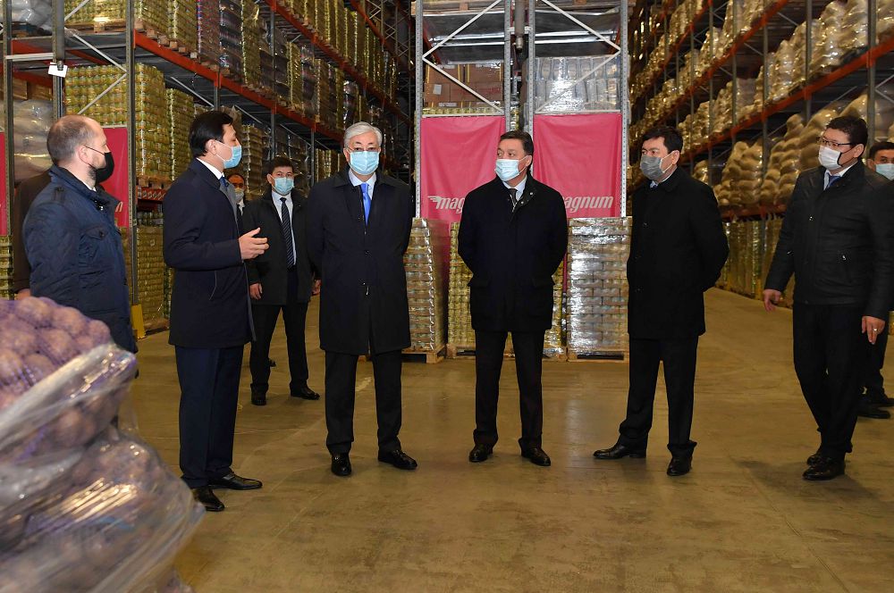 Президент «Continental Logistics» логистика орталығына барды