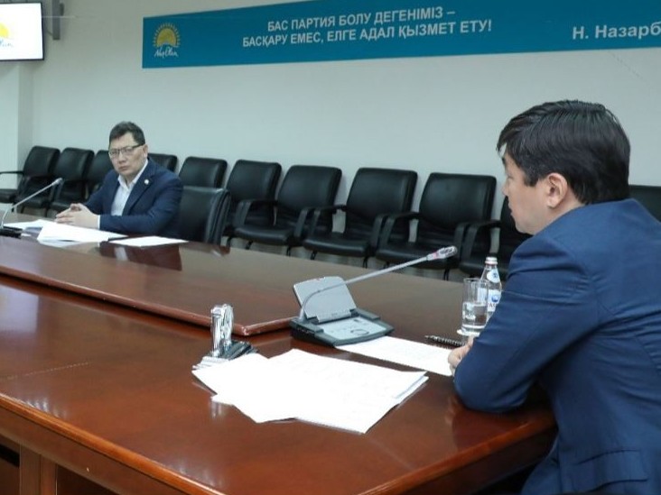 Гүлшара Әбдіқалықова Nur Otan партиясы Қызылорда облыстық филиалының төрағасы болып онлайн режимде сайланды