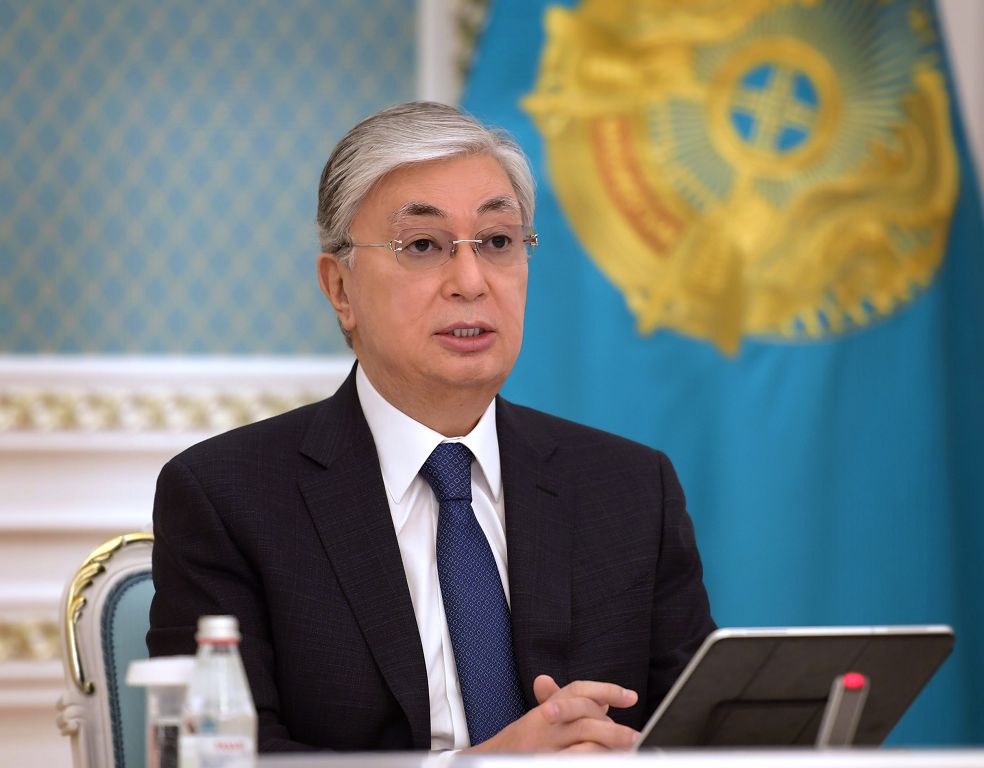 Президент Түркі тілдес мемлекеттері ынтымақтастық кеңесінің төтенше бейнесаммитіне қатысты