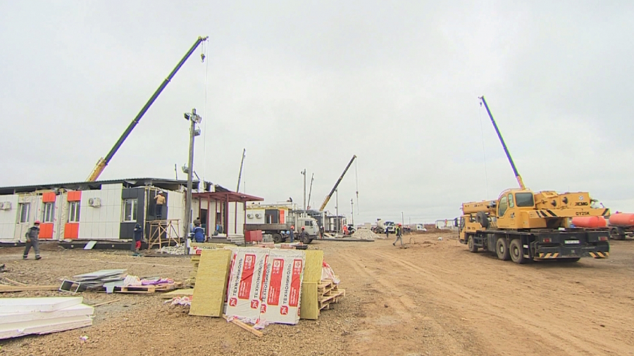 Нұр-Сұлтандағы жұқпалы аурулар ауруханасы 13 күнде салынды (видео)