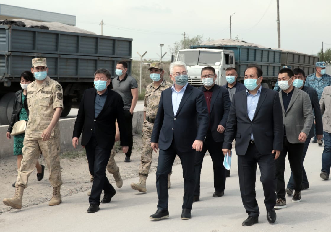 Министр Бейбіт Атамқұлов Жамбыл облысында болды