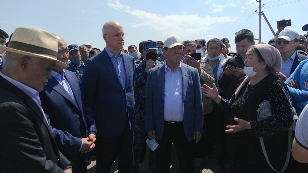 Роман Скляр Мақтаарал ауданына барды