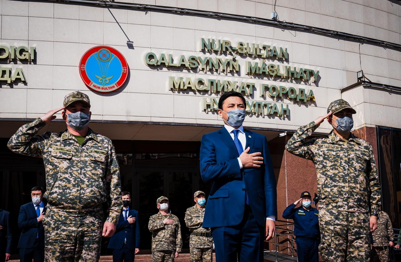 Нұр-Сұлтанда әскерге шақырылғандарға әскери атақтар берілді