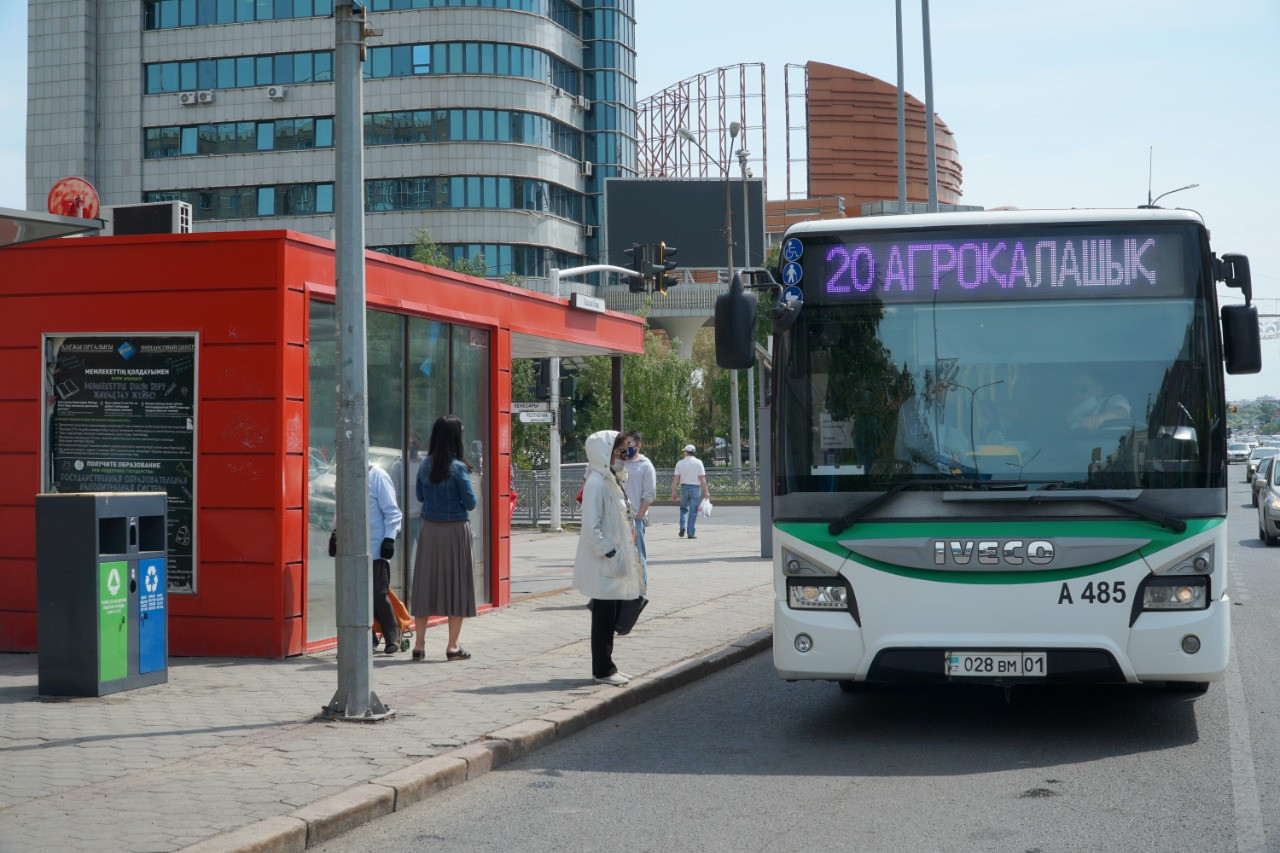 Елордада қоғамдық көліктердің жұмысы қайта жандана бастады