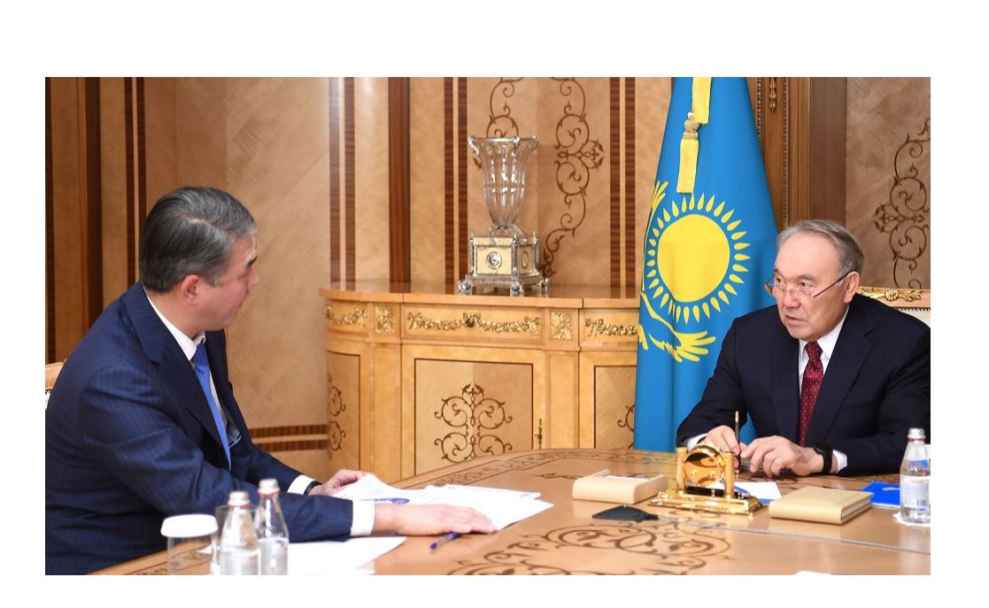 Нұрсұлтан Назарбаев Әсет Исекешевті қабылдады