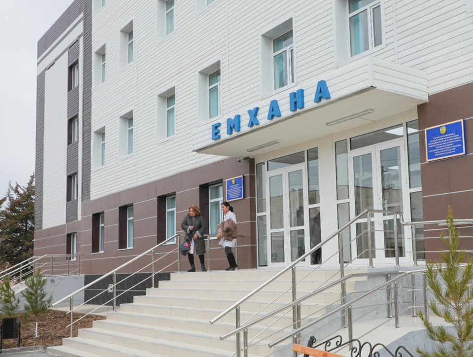 Жетісайдағы емхана толық қуатында жұмыс істеуде