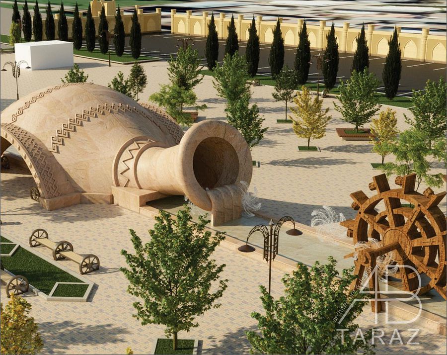 Көне Тараздың сәулеті артып келеді