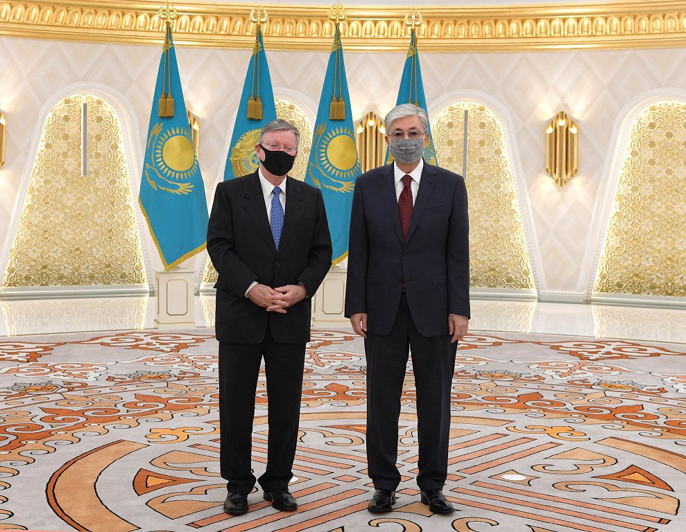 Мемлекет басшысы бірқатар мемлекеттің елшілерінен сенім грамоталарын қабылдады