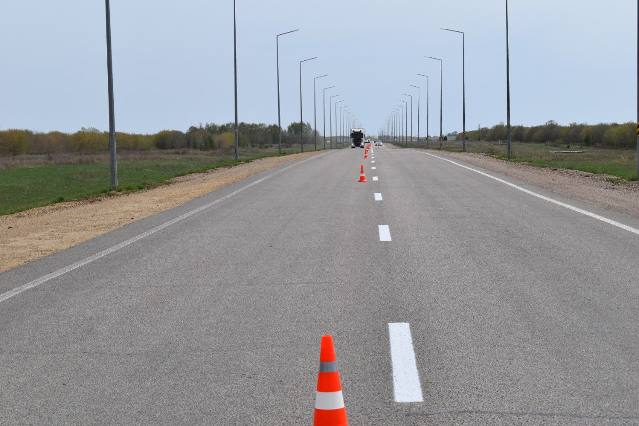 Қазақстан жолдарында 100 мыңнан астам жол белгісі орнатылды