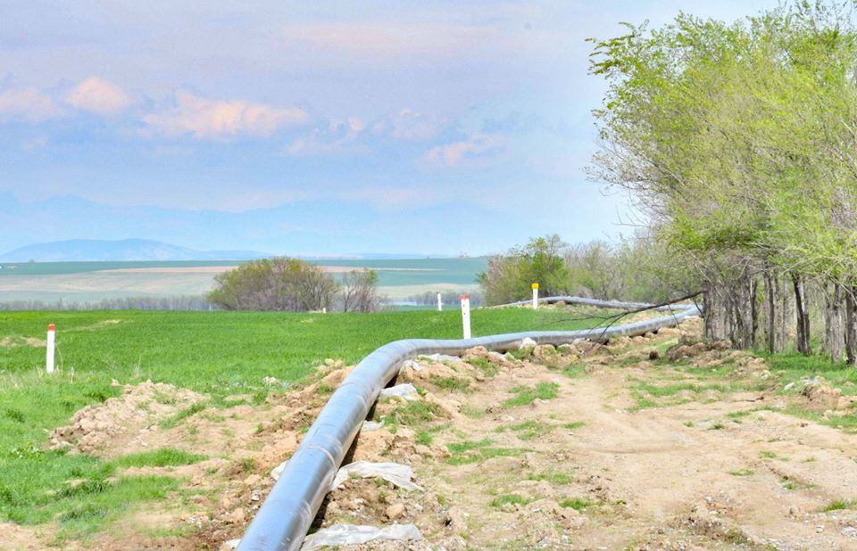 Шымкентте 5 шағынауданға газ жүйесі тартылуда