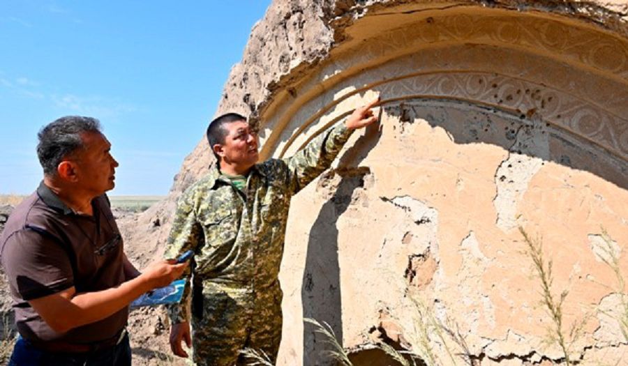 Досжан хазірет кесенесі жөнделіп жатыр