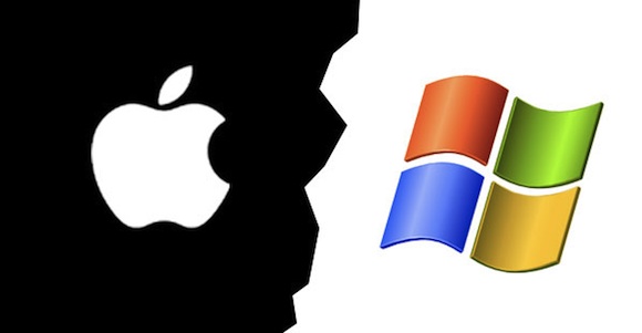 Майкрософт Apple-ға қарсы