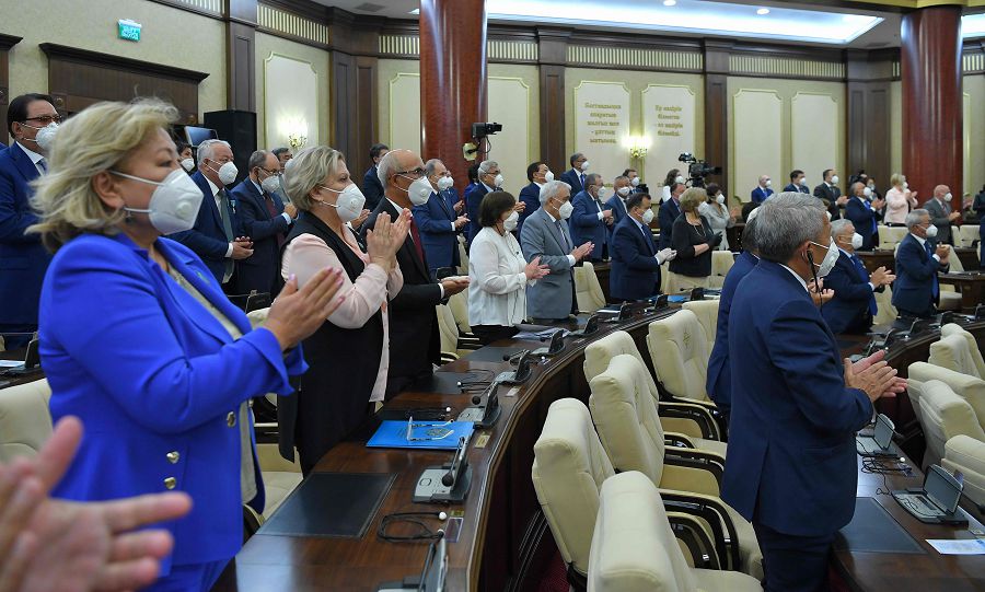 Алтыншы шақырылған Парламенттің VI сессиясы ашылды