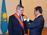 Қазақстан-Германия іскерлік кеңесінің экс тең төрағасына "Достық" ордені табысталды