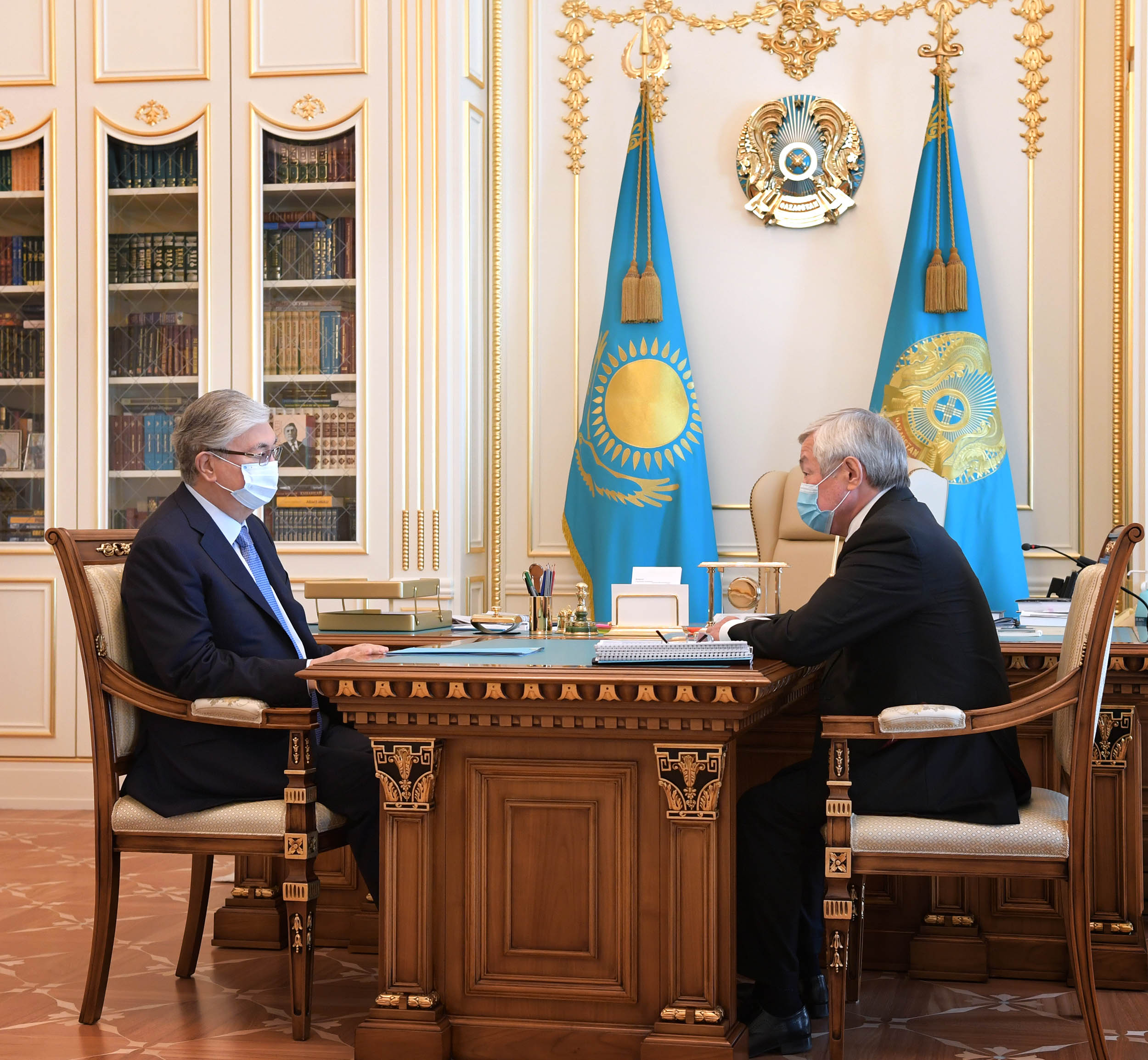 Мемлекет басшысы Бердібек Сапарбаевты қабылдады