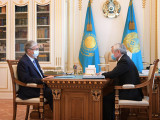 Мемлекет басшысы Бердібек Сапарбаевты қабылдады