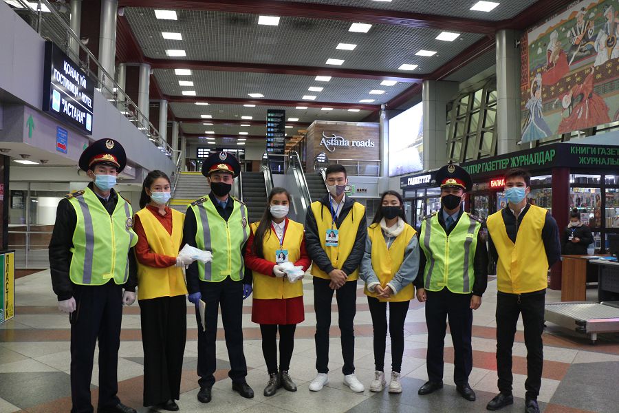 Көлік полициясымен күш біріктірді