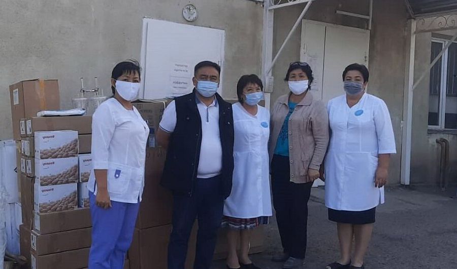 Құлан ауылындағы қайырымдылық