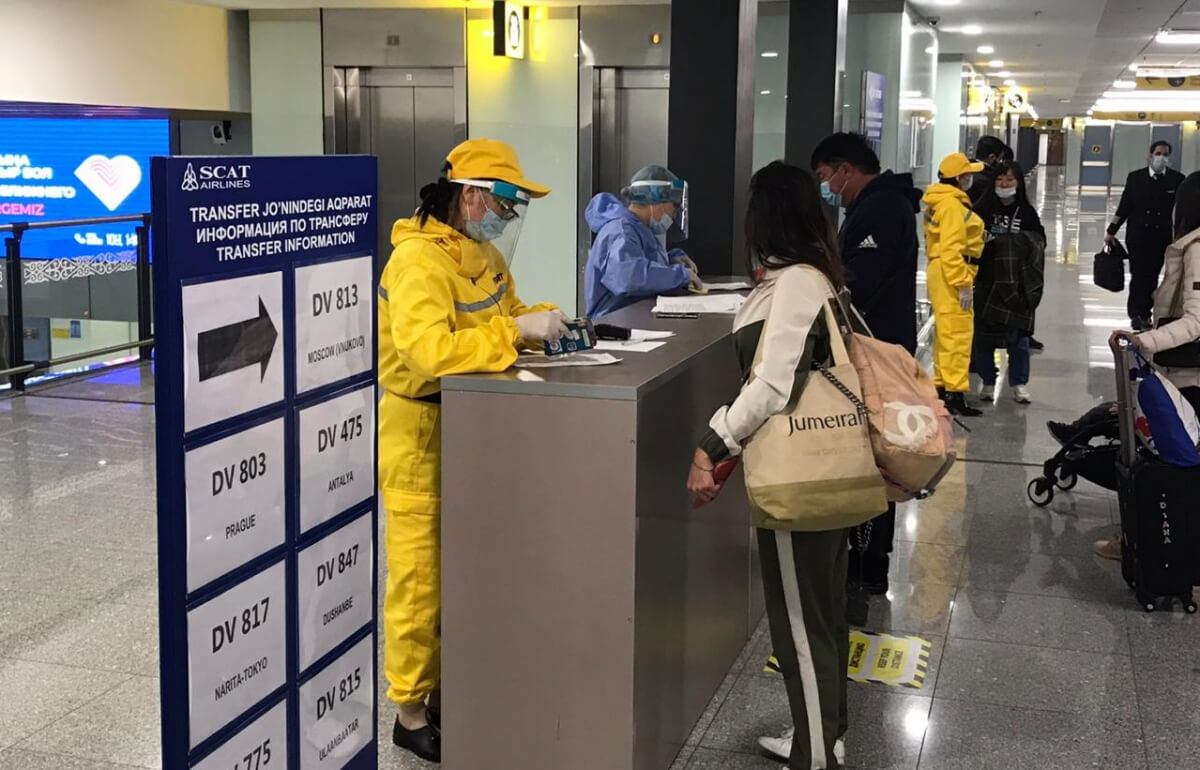 Аэропортта карантиннен қашқан мемлекеттік қызметші екені белгілі болды