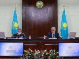 Мемлекет басшысы Ішкі істер министрлігінің кеңейтілген алқа мәжілісін өткізді
