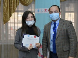 Елордада медициналық волонтер сертификаты табысталды