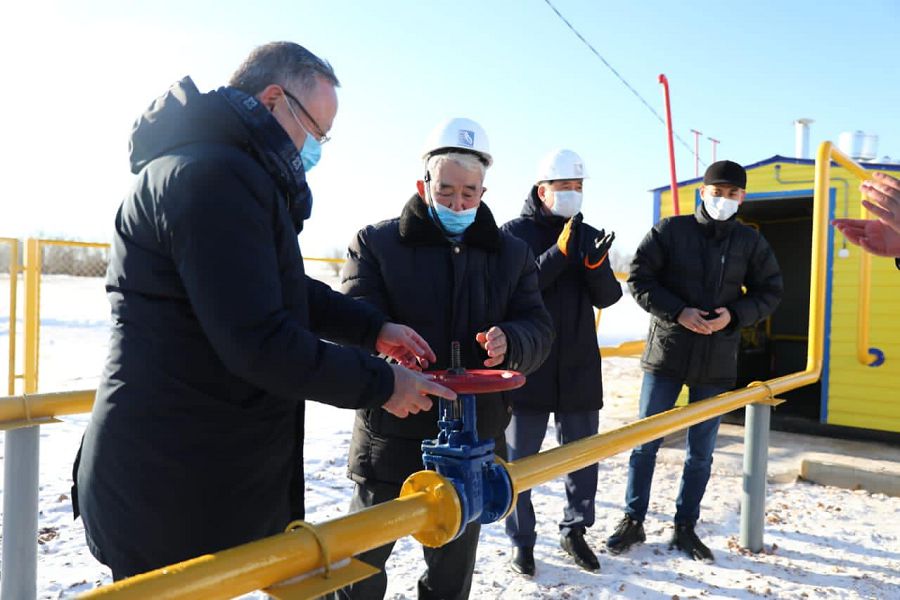 Болгаркаға газ келді