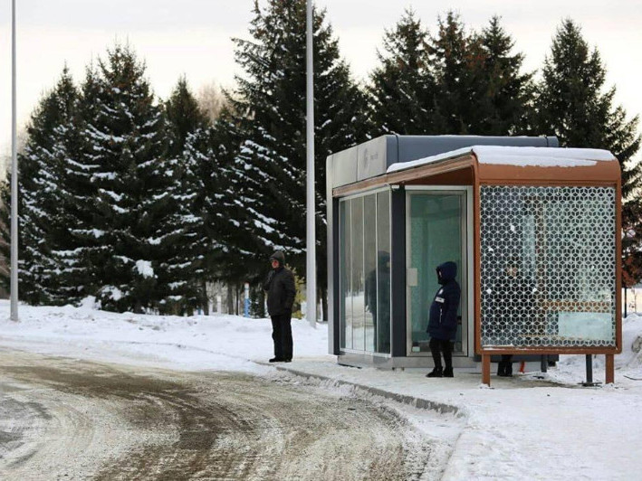 Өскеменде тағы екі жылы аялдама орнатылды